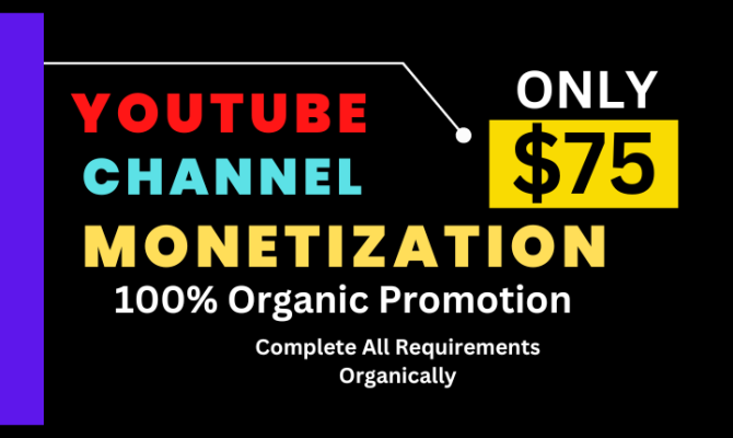 Youtube Channel Monetization 