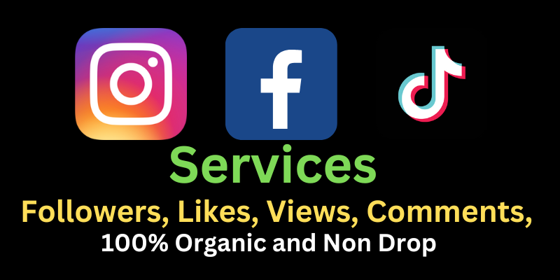 facebook followers, likes, Instagram followers, likes, tiktok followers, likes,